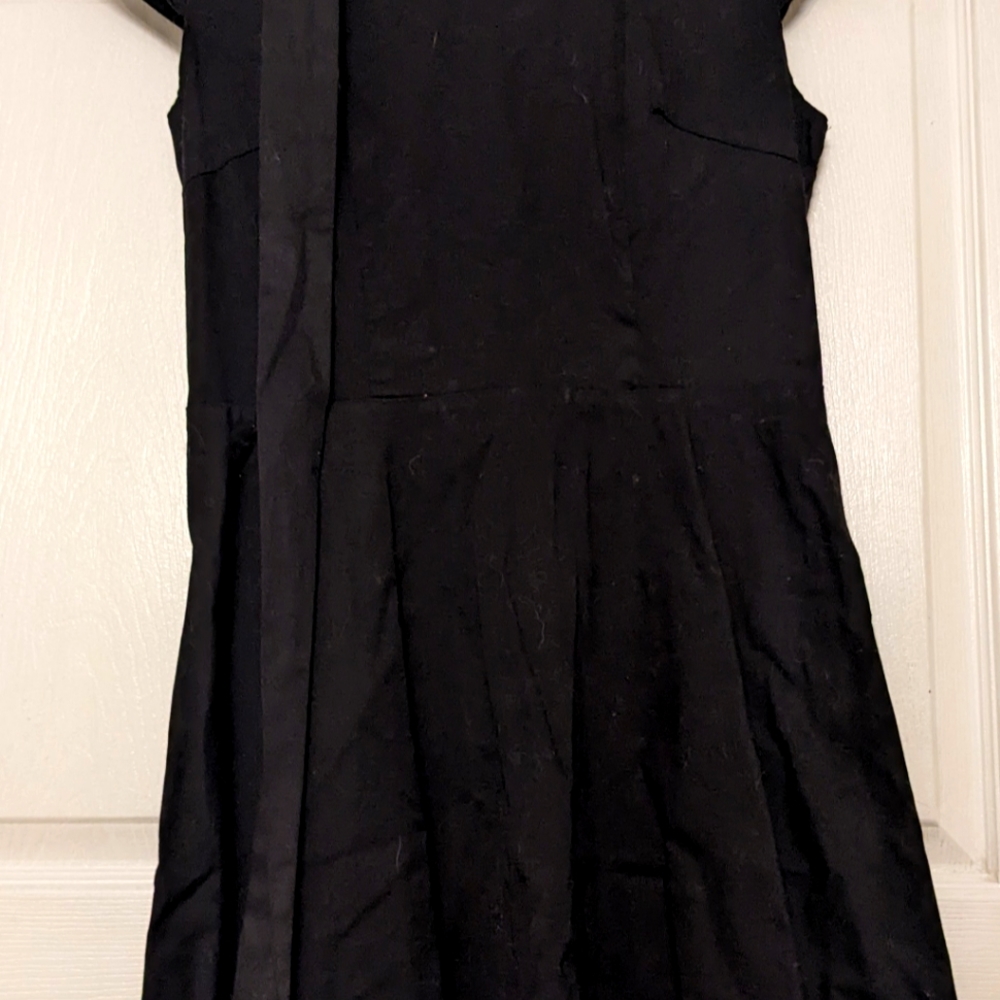 Black Vintage style dress, size XL